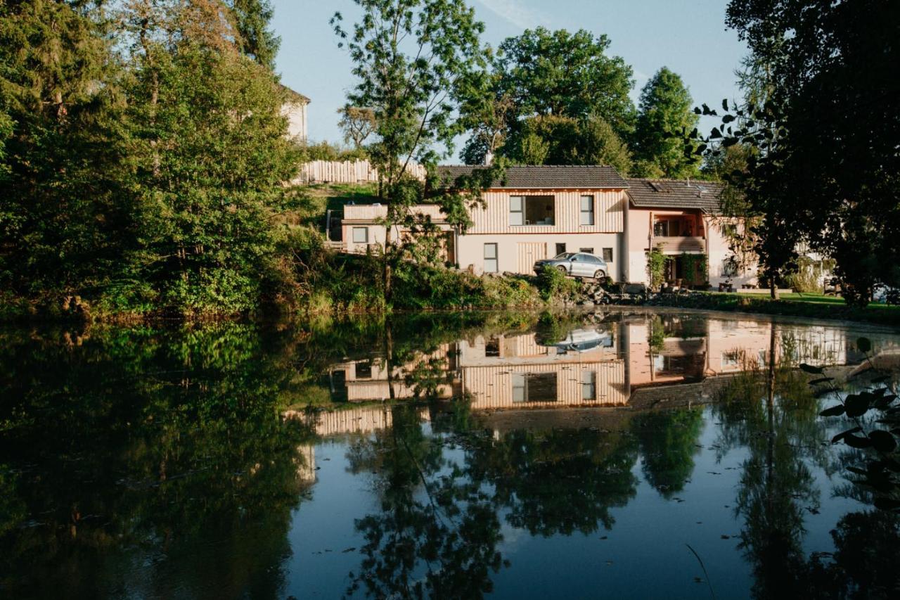 Ferienwohnung Panorama Teichblick Heldritt Dış mekan fotoğraf