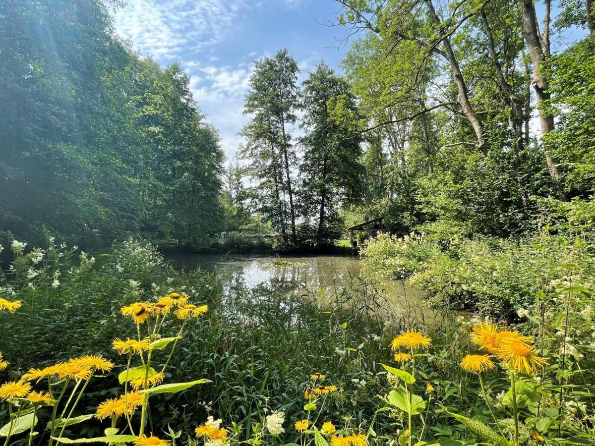 Ferienwohnung Panorama Teichblick Heldritt Dış mekan fotoğraf